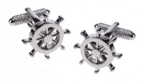 Cufflinks - Ships Wheel